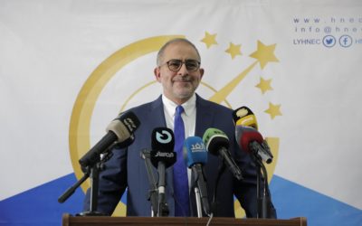 Aref Nayed Officially Submits His Candidacy Documents to HNEC for the Presidential Elections